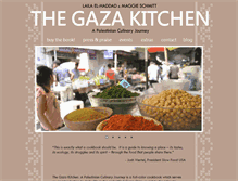 Tablet Screenshot of gazakitchen.com